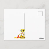 スネーク中国のはがきの漫画の年 ポストカード (裏面)