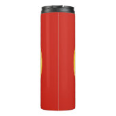 スネーク中国のミニマリスト・イエローの新年 タンブラー (裏面)