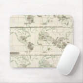 スネーク分布 マウスパッド (マウス)