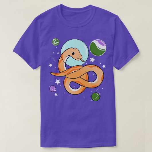 スネーク宇宙飛行士ジェンダークエアプライド Tシャツ (デザイン正面)