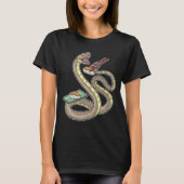 スネーク寿司 Tシャツ (正面)