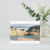 スネーク川にかかる橋 ポストカード (スタンド正面)