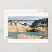 スネーク川にかかる橋 ポストカード (正面/裏面)