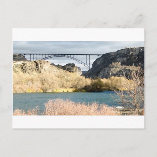 スネーク川にかかる橋 ポストカード (正面)