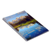 スネーク川に反射するグランドテトン ノートブック (右側)