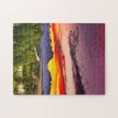 スネーク川の夏の日没は見落とします ジグソーパズル (横)