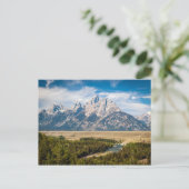 スネーク川は|壮大なTetonの国立公園を見落とします ポストカード (スタンド正面)