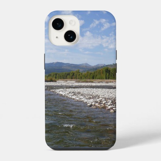 スネーク川を下る I iPhoneケース (裏面)
