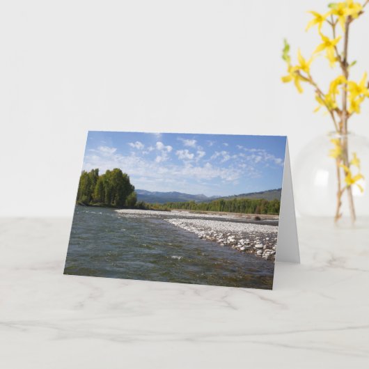 スネーク川を流れるI カード (黄色い花)