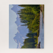 スネーク川及び壮大なTetons -ワイオミング ジグソーパズル (縦)