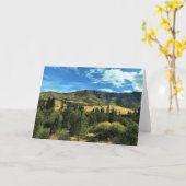 スネーク川沿いの風景、または カード (黄色い花)