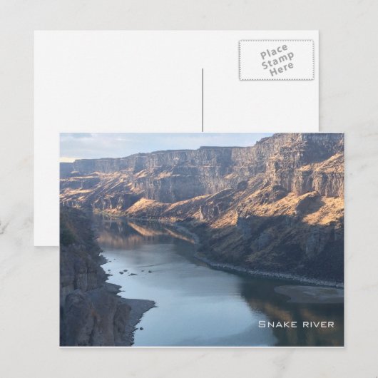 スネーク川 ポストカード (正面/裏面)