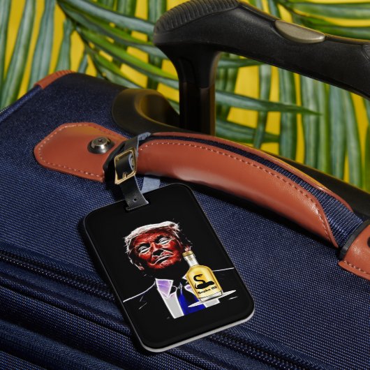 スネーク油セールスマン荷物タグ ラゲッジタグ (正面インサイチュ1)