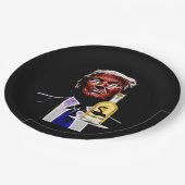 スネーク油セールマン紙プレート ペーパープレート (アングル)