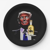 スネーク油セールマン紙プレート ペーパープレート (正面)