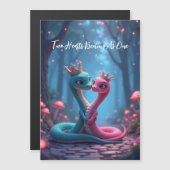 スネーク磁気カードのロマンチックな年 (正面/裏面)