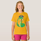 スネーク警察帽子警察 Tシャツ (正面フル)