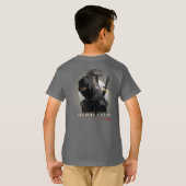 スネーク・アイ・忍者 | キッズ Tシャツ (裏面フル)