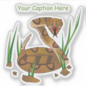 スネーク・イン・ザ・グラス シール (正面)