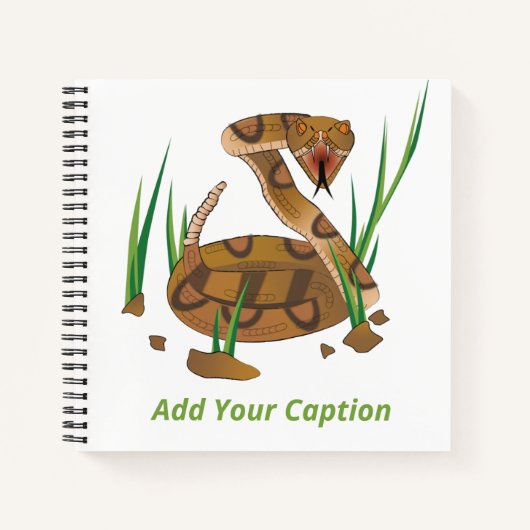 スネーク・イン・ザ・グラス ノートブック (正面)