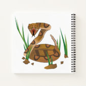 スネーク・イン・ザ・グラス ノートブック (裏面)