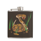 スネーク・イン・ザ・グラス・フラスコ フラスク (正面)