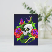 スネーク、スカル・アンド・ローズ ポストカード (スタンド正面)