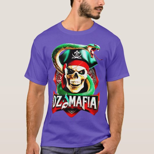スネーク スカル ファミリー Tシャツ (正面)