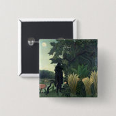 『スネーク・チャーマー』、1907年 缶バッジ (正面&裏面)