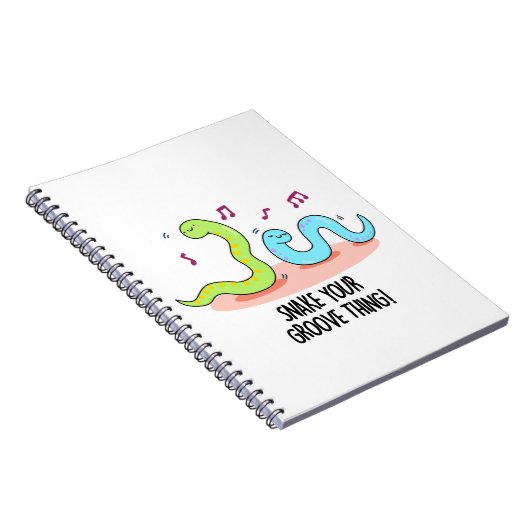 スネーク・ユア・グルーブ・シング・ファニー・ディスコ・パァン ノートブック (右側)