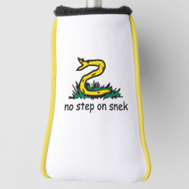 スネーク・ライドのジョーク ガズデン・フラグのパロディ SnekRight ゴルフヘッドカバー