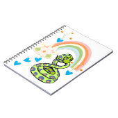 スネーク・レインボー・ノートブック ノートブック (左側)