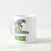 スネーク (Snake) コーヒーマグカップ (正面左)