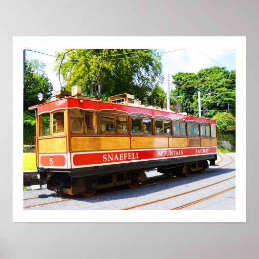 スネーフェル山鉄道 ポスター (正面)
