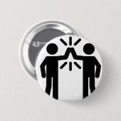 スネーブフレークメーカー – プレイグラウンドバッジ 缶バッジ (正面&裏面)