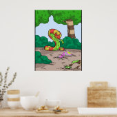 スネ詰まったークプリント02 ポスター (キッチン)