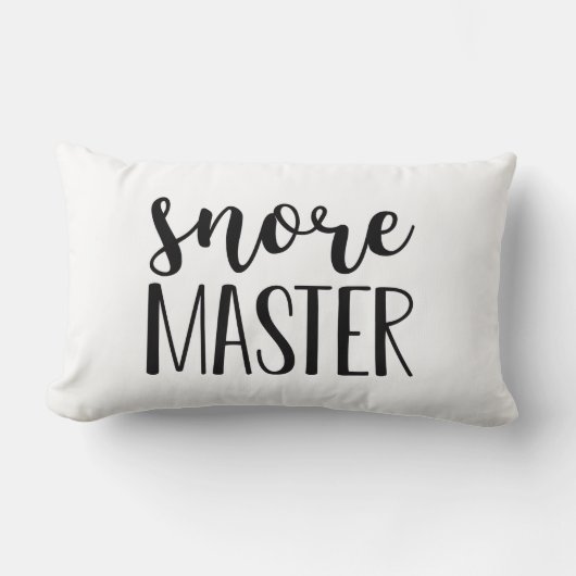 スノア・マスター ランバークッション (正面)