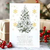 スノイエレガントパインズホリデーパーティー 招待状