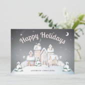 スノイエレガントビレッジビジネスホリデーカード シーズンカード (スタンド正面)