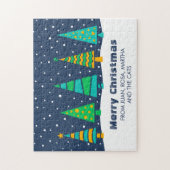 スノウイルモールツリーズジグソーパズル ジグソーパズル (縦)