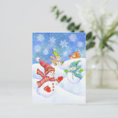 スノウガール ポストカード (スタンド正面)