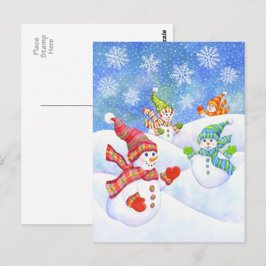 スノウガール ポストカード (正面/裏面)