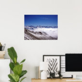 スノウダヴォススイスホリデーカード ポスター (ホームオフィス)