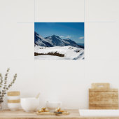 スノウダヴォススイスホリデーカード ポスター (キッチン)