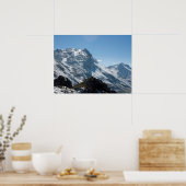 スノウダヴォススイスホリデーカード ポスター (キッチン)