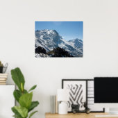 スノウダヴォススイスホリデーカード ポスター (ホームオフィス)