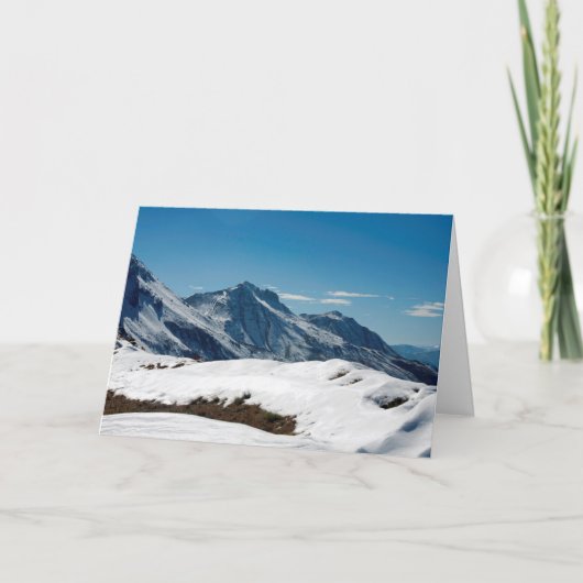 スノウダヴォススイス シーズンカード (正面)