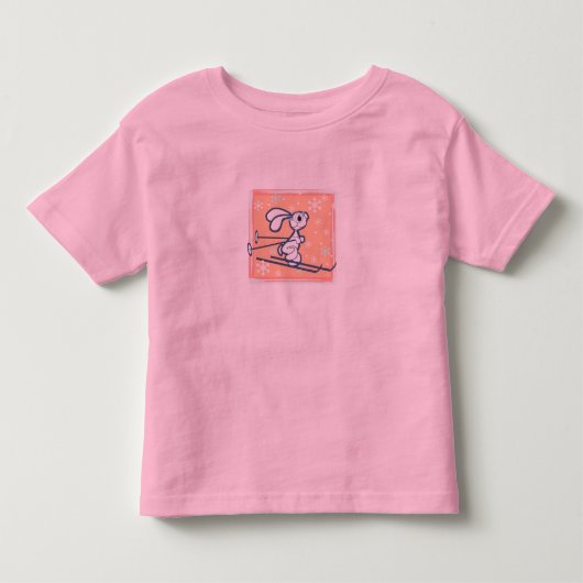 スノウバニー トドラーTシャツ (正面)
