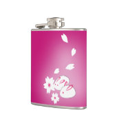 スノウ日本のラビット&桜 フラスク (左)