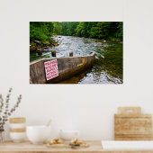 スノクアルミエフィッシュラダープリント ポスター (キッチン)